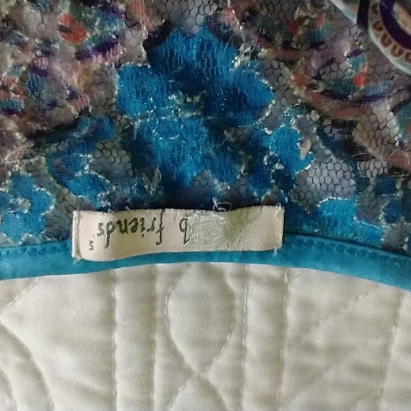 b friends Sleeveless beaded/smocked dress Size S - Picture 3 of 5